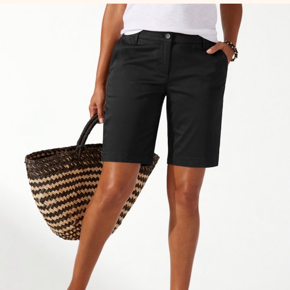 Tommy bahama black boracay Bermuda shorts size 14